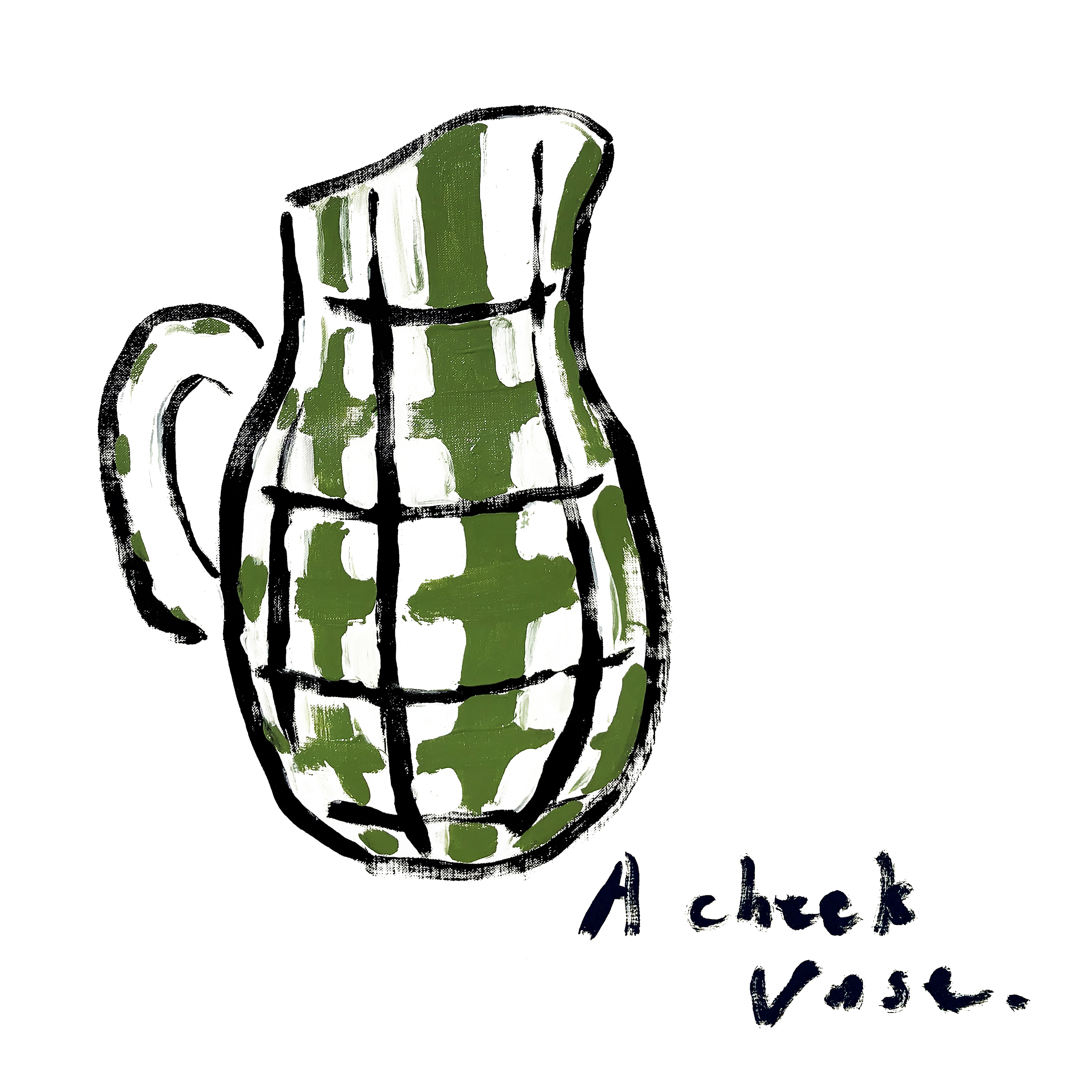 A check vase